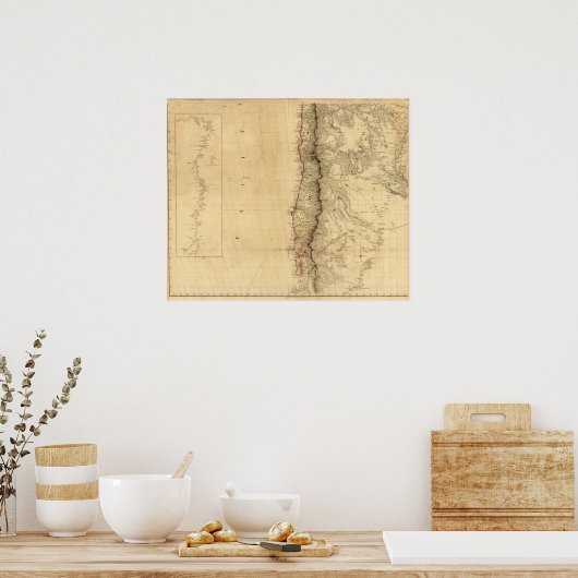 Orinoco River, Venezuela, Colombia Poster (Keuken)