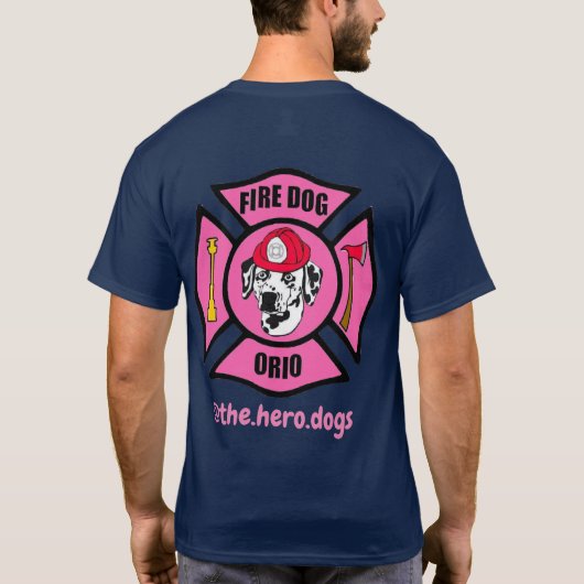 Orio Breast Cancer T-shirt (Achterkant)
