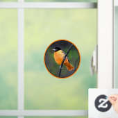 Oriole Painting - Oorspronkelijke vogelkunst Raamsticker (Huis)