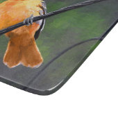 Oriole Painting - Oorspronkelijke vogelkunst Snijplank (Hoek)