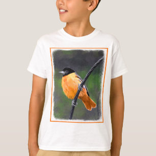 Oriole Painting - Oorspronkelijke vogelkunst T-shirt