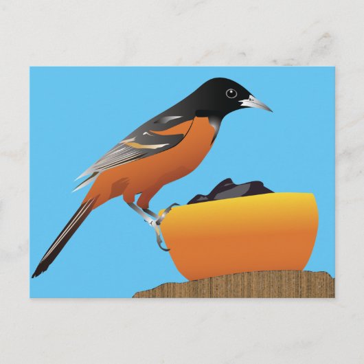 Oriole Postcard Briefkaart (Voorkant)
