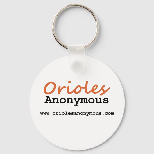 Orioles Anonymous - Site Logo Sleutelhanger (Voorkant)