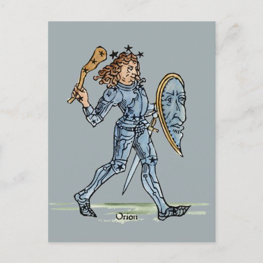 Orion, 1482 briefkaart (Voorkant)