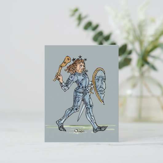 Orion, 1482 briefkaart (Staand voorkant)
