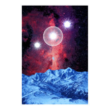 Orion Belt Stars Galaxy Fantasy