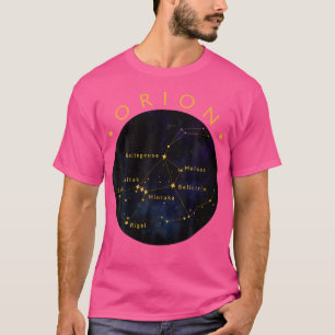 Orion Constellation Astronomy Lover Stargazing T-shirt