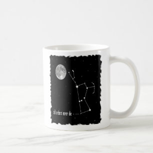 Orion Constellation met volle maan Koffiemok