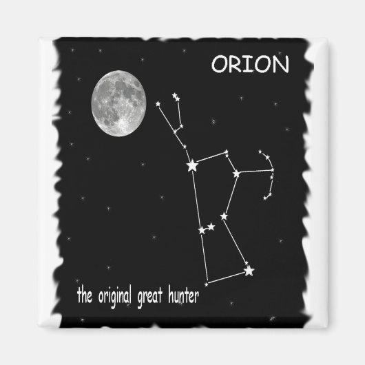 Orion Constellation originele grote jager Magneet (Voorkant)