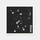 Orion Constellation Papieren servetten (Voorkant)