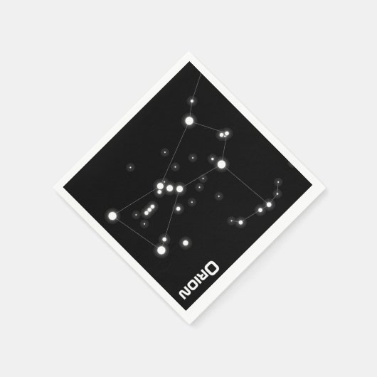 Orion Constellation Papieren servetten (Hoek)