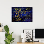 orion constellation poster (Thuiskantoor)