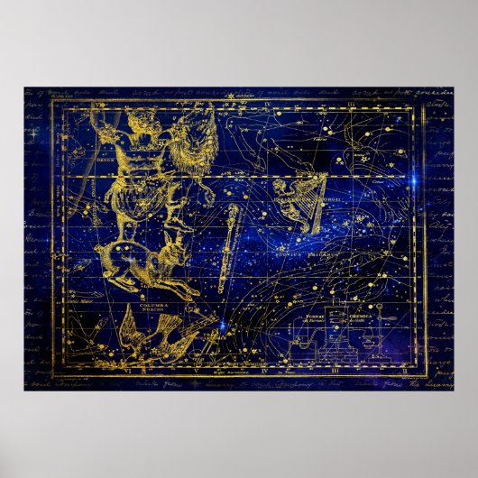 orion constellation poster (Voorkant)