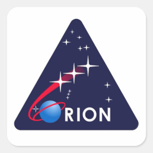 Orion Crew-module Vierkante Sticker