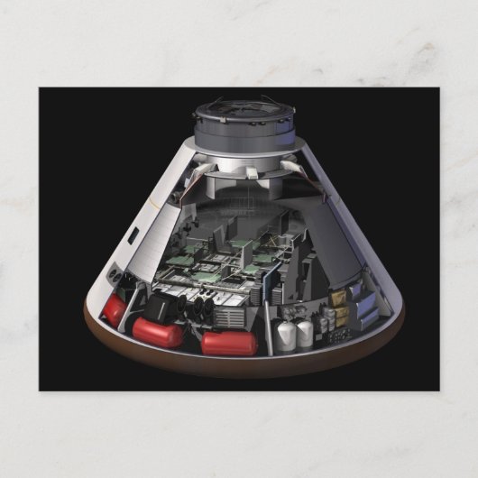 Orion Cutaway Briefkaart (Voorkant)