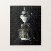 Orion Docking met Lunar Lander - artistieke weerga Legpuzzel (Verticaal)
