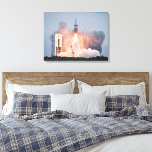 Orion EFT-1 Start Canvas Afdruk (Insitu (Slaapkamer))