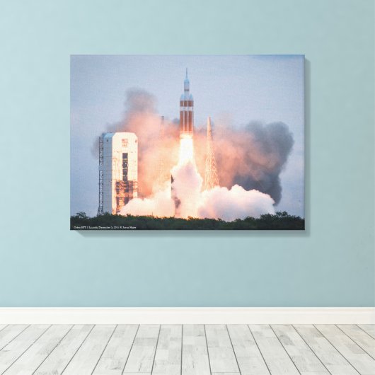Orion EFT-1 Start Canvas Afdruk (Insitu (Houten vloer))
