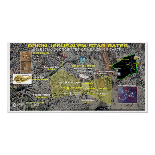 Orion Jerusalem Stargates Perfect Poster (Voorkant)