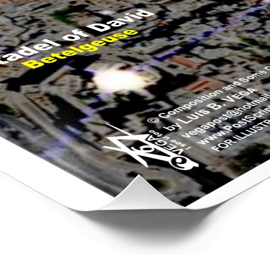 Orion Jerusalem Stargates Perfect Poster (Hoek)