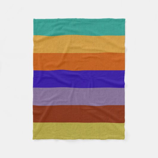 Orion Kleuren Fleece Deken (Voorkant)