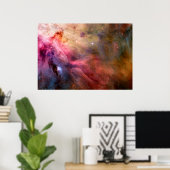 Orion Nebula2 Poster (Thuiskantoor)
