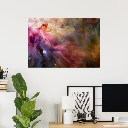 Orion Nebula2 Poster (Thuiskantoor)