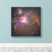 Orion Nebula 2 Canvas Afdruk (Insitu (Houten vloer))