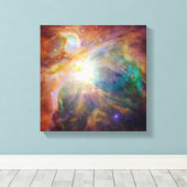 Orion Nebula 3 Canvas Afdruk (Insitu (Houten vloer))