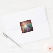 Orion Nebula 3 Vierkante Sticker (Envelop)