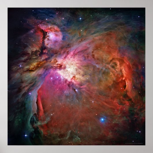 Orion Nebula 42 x 42 (30 x 30) Poster (Voorkant)