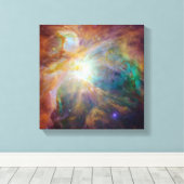 Orion Nebula Astronomie Foto Canvas Afdruk (Insitu (Houten vloer))