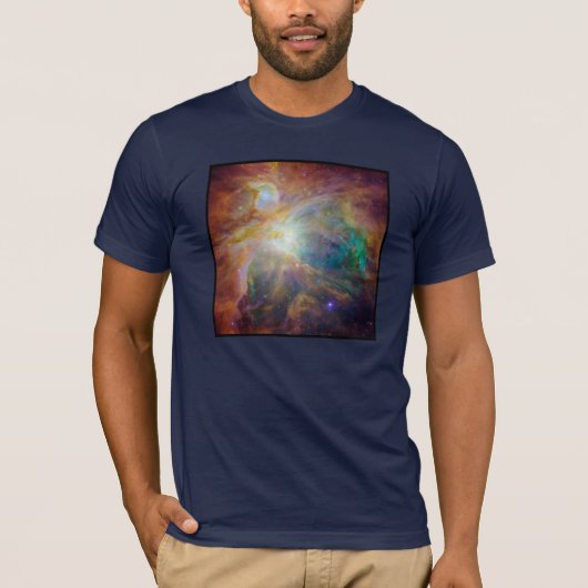Orion Nebula Astronomie Foto T-shirt (Voorkant)