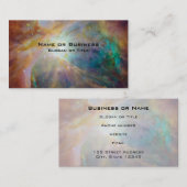 Orion Nebula Astronomie Foto Visitekaartje (Voorkant / Achterkant)