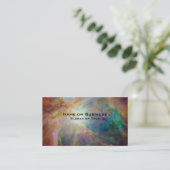 Orion Nebula Astronomie Foto Visitekaartje (Staand voorkant)