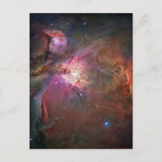 Orion Nebula Briefkaart (Voorkant)