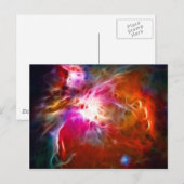 Orion Nebula Briefkaart (Voorkant / Achterkant)