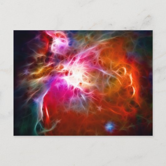 Orion Nebula Briefkaart (Voorkant)