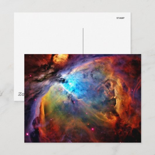 Orion Nebula Briefkaart (Voorkant / Achterkant)
