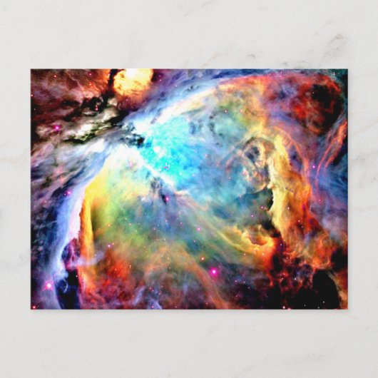 Orion Nebula Briefkaart (Voorkant)