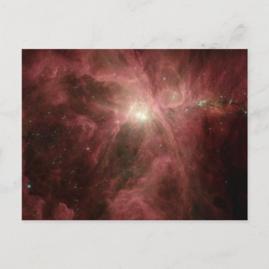 Orion Nebula Briefkaart (Voorkant)