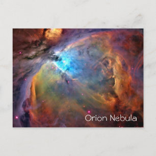 Orion Nebula Briefkaart Blank binnen