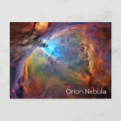 Orion Nebula Briefkaart Blank binnen (Voorkant)