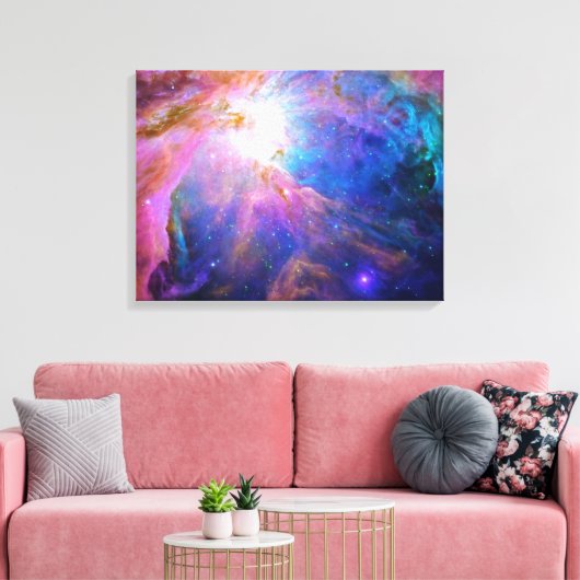 Orion Nebula Canvas Afdruk (Insitu (Woonkamer))