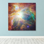 Orion Nebula Canvas Afdruk (Insitu (Houten vloer))