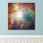 Orion Nebula Canvas Afdruk (Insitu (Houten vloer))
