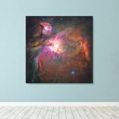 Orion Nebula Canvas Afdruk (Insitu (Houten vloer))