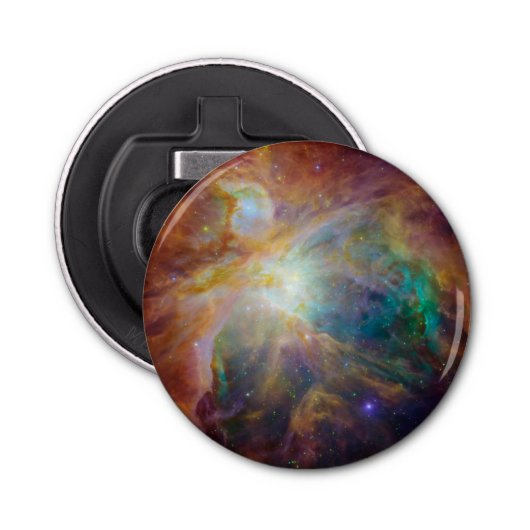 Orion Nebula Chaos Button Flesopener (Voorkant)