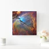 Orion Nebula Clock Vierkante Klok (Huis)