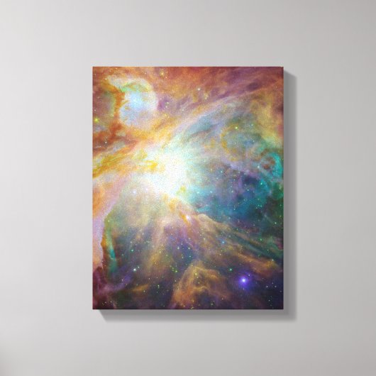 Orion Nebula Composiet Canvas Afdruk (Voorkant)